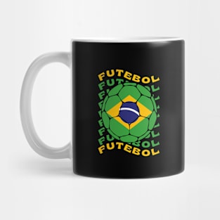 Futebol Brasil Mug